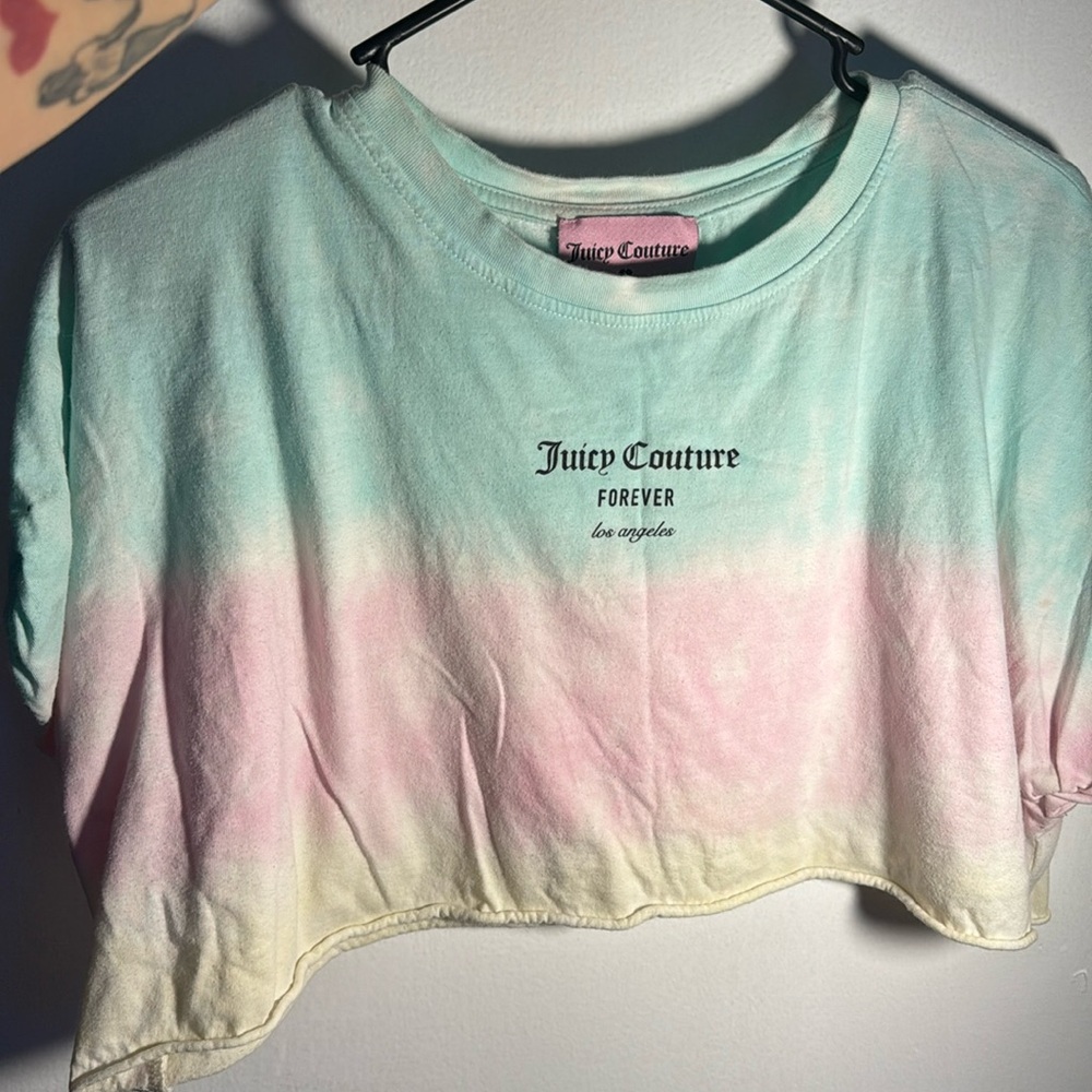Large Crop top Juicy Couture X forever 21